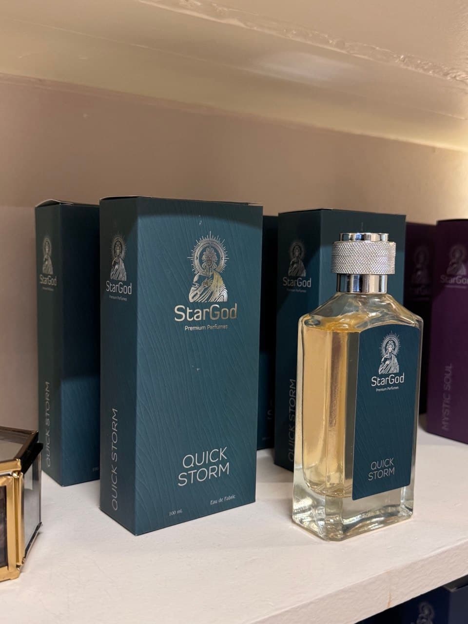 Quick Storm — bottle and packaging