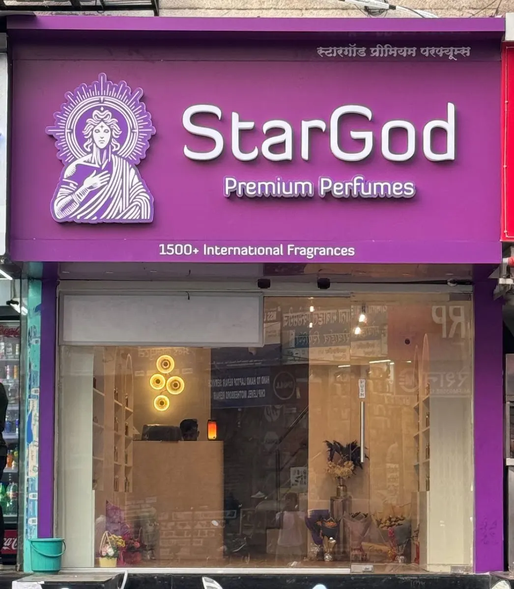 StarGod Premium Perfumes storefront on Tilak Road, Pune